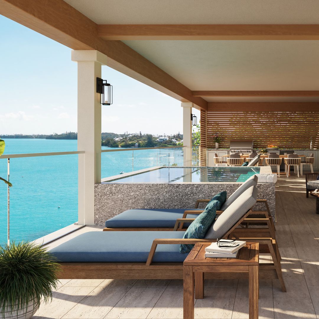 Rosewood Residences Terrace View